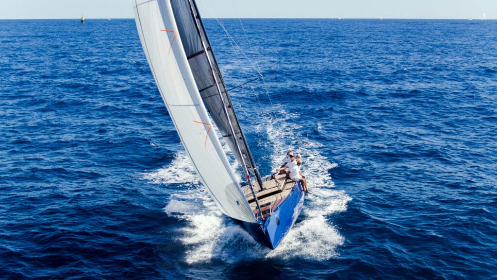 Black Pepper Code 0.1, a high-performance carbon daysailer for fast cruising.